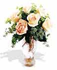  Ardahan çiçek siparişi sitesi  6 adet sari gül ve cam vazo