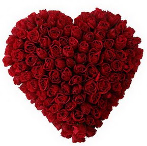  Ardahan çiçekçi mağazası  muhteşem kırmızı güllerden kalp çiçeği